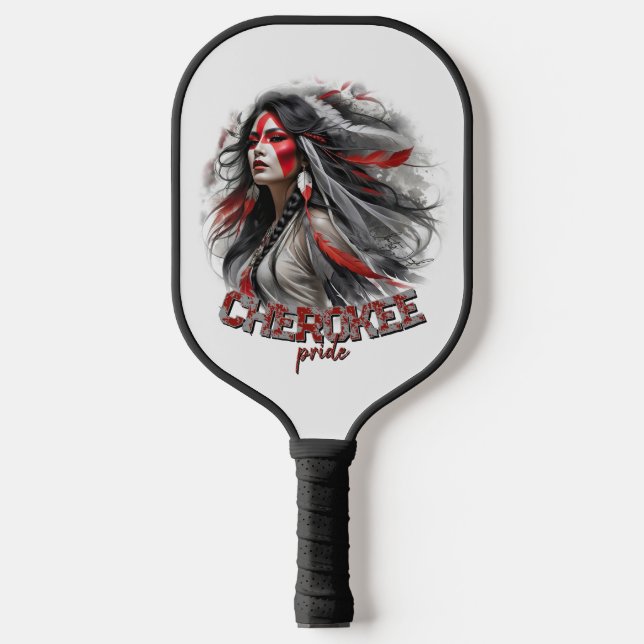 Cherokee Pride Pickleball Paddle (Front)
