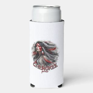 Cherokee Pride Seltzer Can Cooler