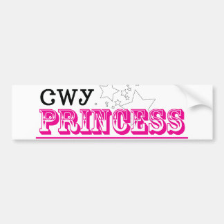 Cherokee Princess Bumper Sticker