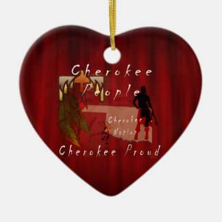 cherokee proud ceramic tree decoration