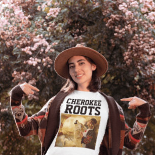 CHEROKEE ROOTS LADIES WOMENS TEES T-Shirt
