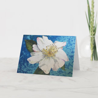Cherokee Rose Greeting Card (7" x 5") blank inside