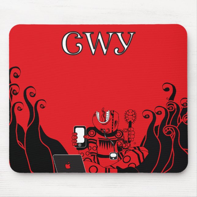 Cherokee Sings Technology Mouse Mat (Front)