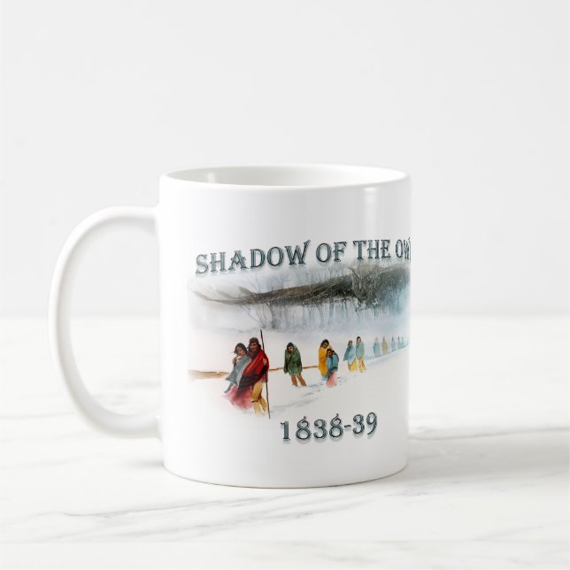 Cherokee Trail Of Tears Coffee Mug (Left)