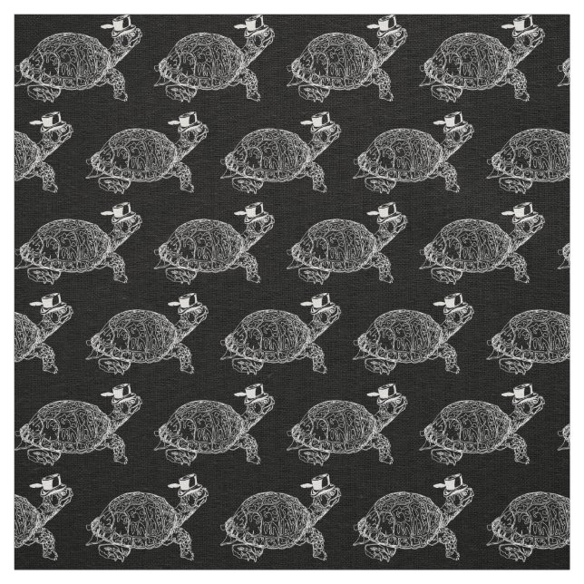 Cherokee Turtle in Hat Fabric (Swatch)