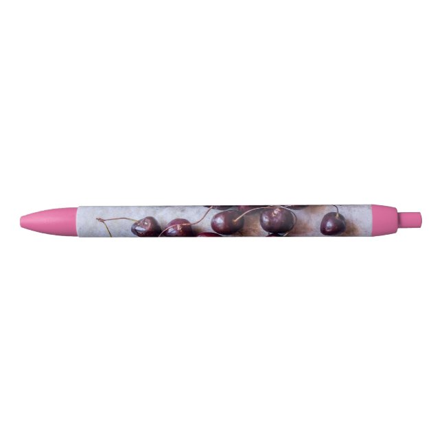 Cherries  black ink pen (Front)