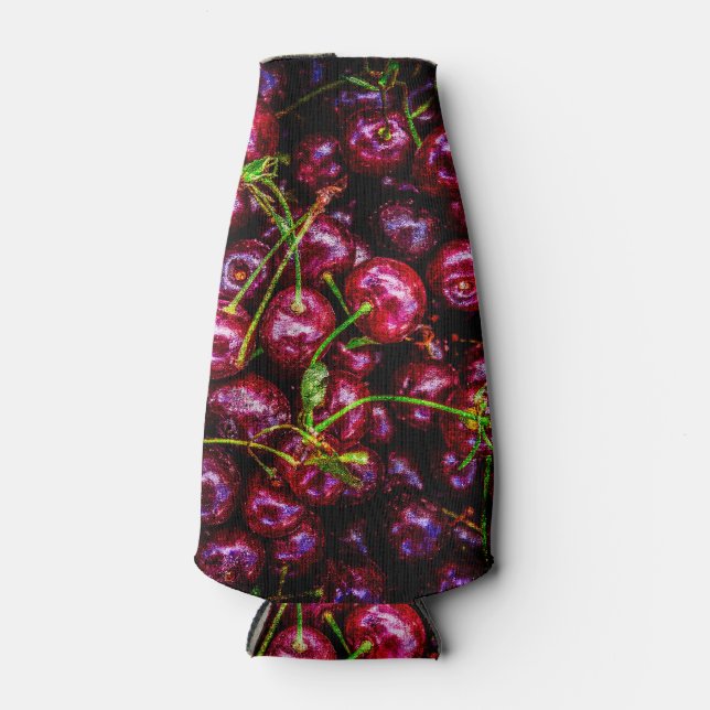 Cherries Bottle Cooler (Front)