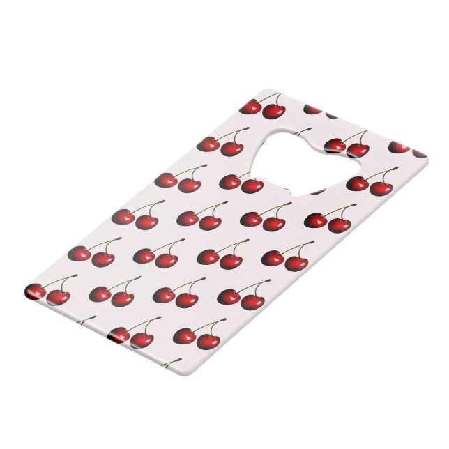 Cherries Bottle Opener (Back Angled)