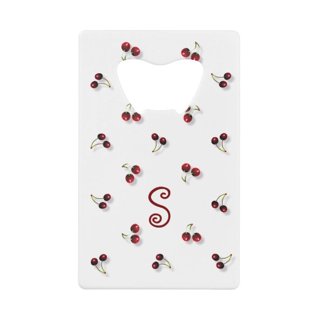 Cherries Bottle Opener (Front)