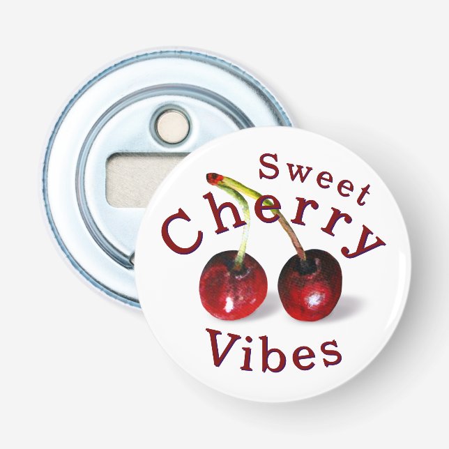 Cherries Bottle Opener (Front)