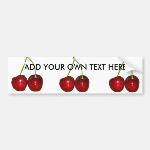 Cherries Bumper Sticker