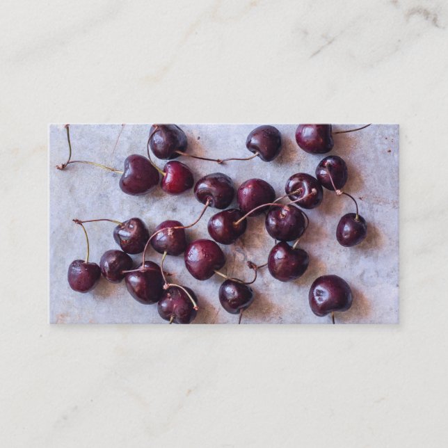 Cherries  business card (Front)
