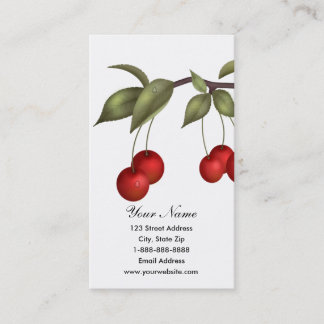 Cherries Business Cards