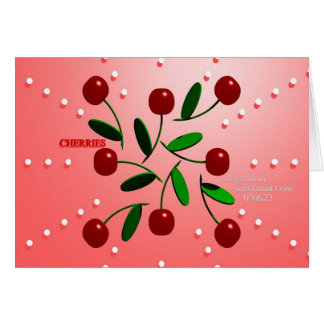 Cherries (card)
