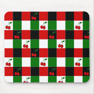 cherries, cherries, cherries, cherries mouse mat