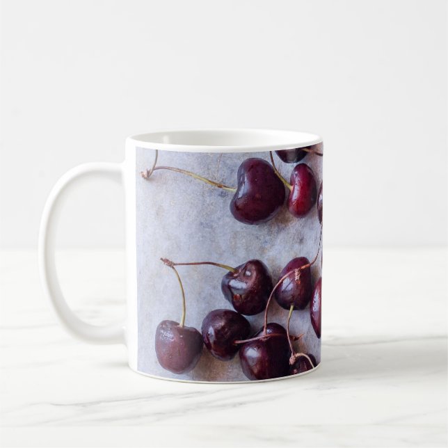 Cherries Coffee Mug (Left)