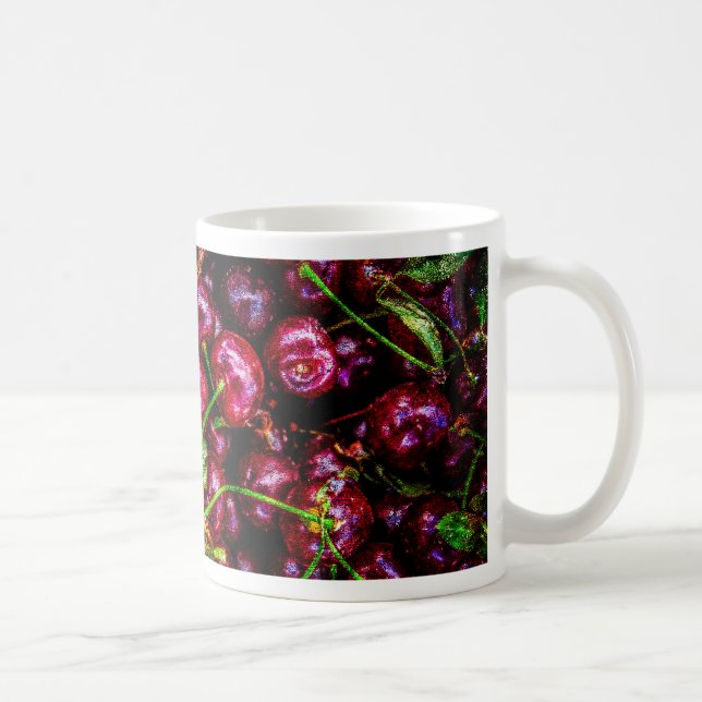 Cherries Coffee Mug (Right)