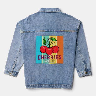 Cherries Denim Jacket