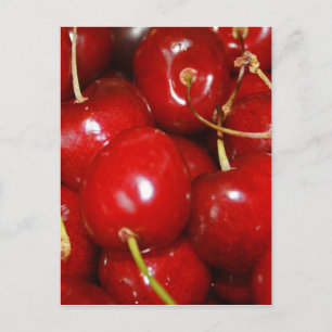 Cherries Design Postcard