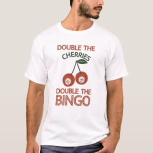 Cherries Double Bingo Retro T-Shirt
