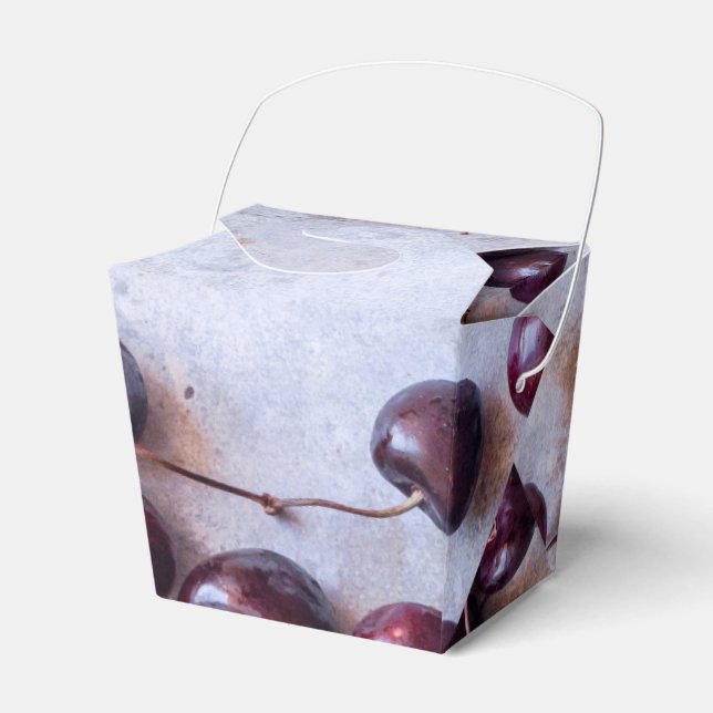 Cherries Favour Box (Front Side)
