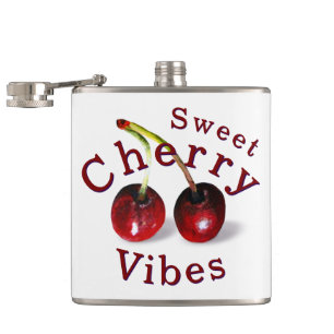 Cherries Flask