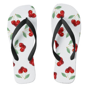 Cherries Flip Flops