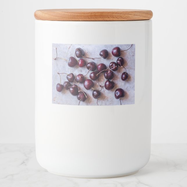 Cherries Food Label (Front)