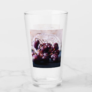 Cherries Glass