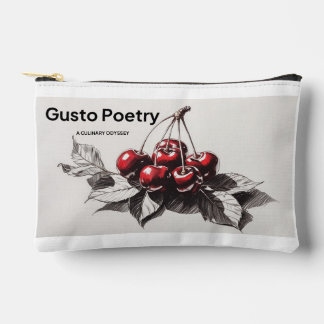Cherries Gusto Poetry Accessory Pouch