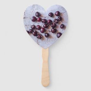 Cherries Hand Fan