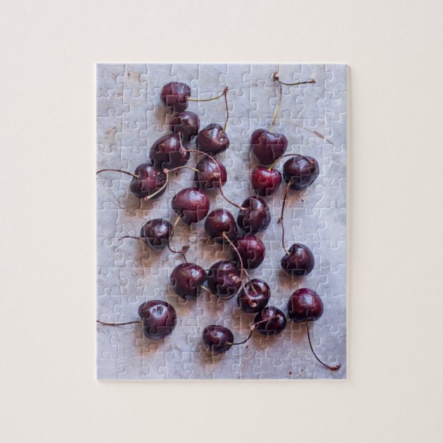 Cherries  jigsaw puzzle (Vertical)