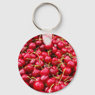 Cherries Key Ring