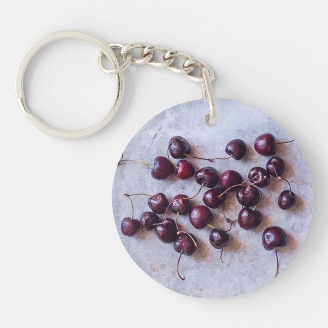 Cherries Key Ring (Front)