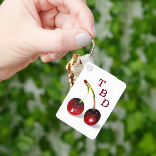 Cherries Keychain