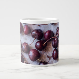 Cherries Large Coffee Mug