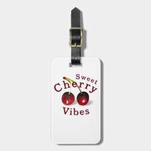 Cherries Luggage Tag