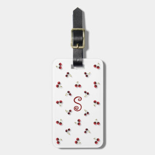 Cherries Luggage Tag