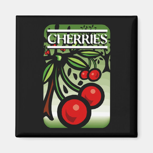 Cherries Magnet (Front)