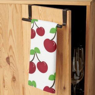 Cherries Microfiber Kitchen Towel