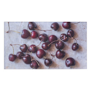 Cherries  name tag