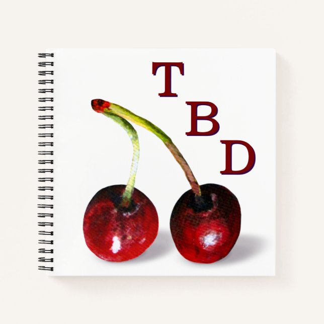 Cherries Notebook (Front)