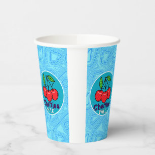 Cherries Paper Cups