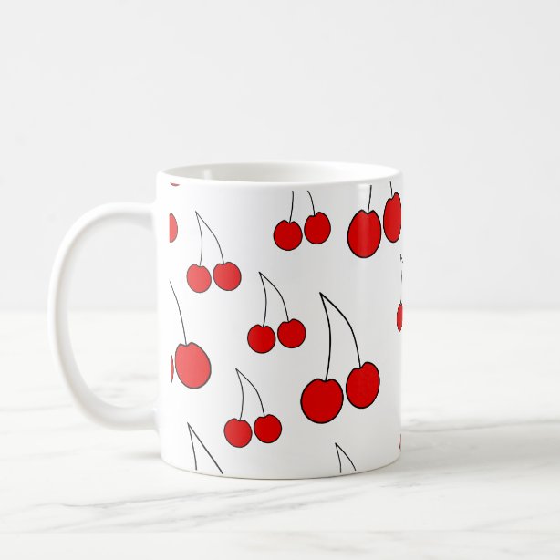 Cherry Coffee & Travel Mugs | Zazzle UK