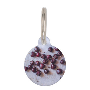Cherries Pet Tag