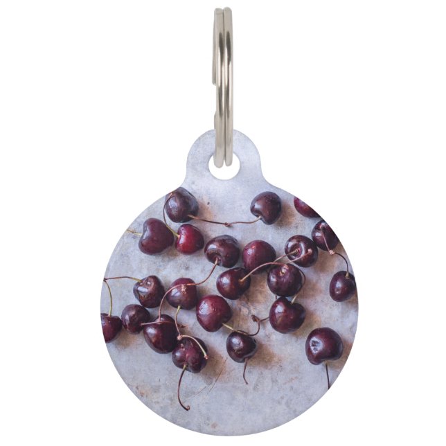 Cherries Pet Tag (Front)