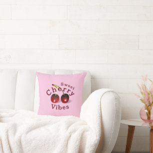 Cherries Pillow