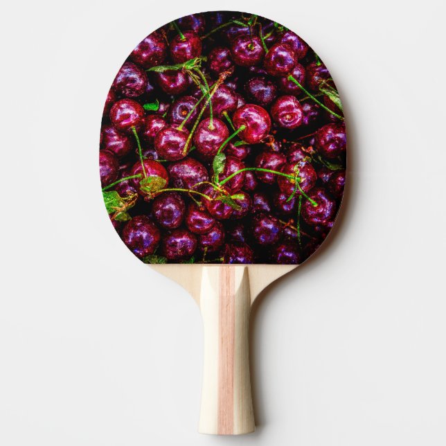 Cherries Ping Pong Paddle (Back)