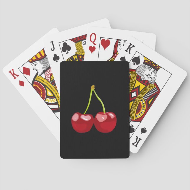 Cherries Playing Cards (Back)