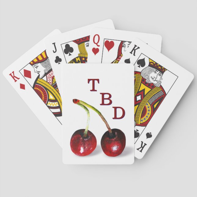 Cherries Playing Cards (Back)